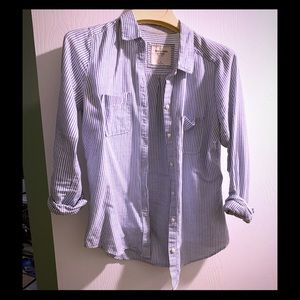 Abercrombie & Fitch vertical striped shirt